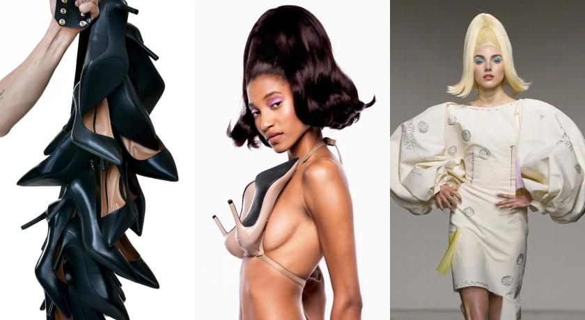 時裝週瘋衣服掀討論！尖頭高跟鞋成胸罩、成串掛腰間 網評：沒人會買！