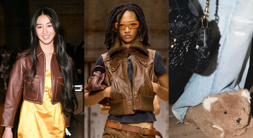 木村光希瘦成錐子臉看COACH秀！伸展台超模竟穿童年玩偶拖走貓步、「羅賴把」掛耳垂