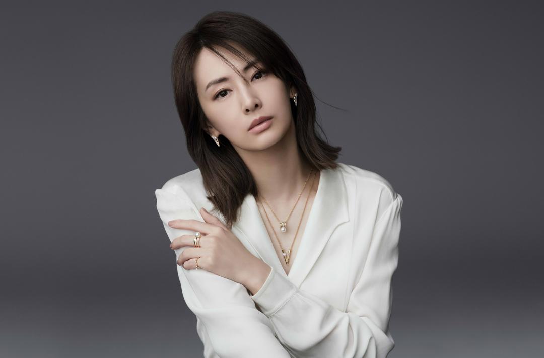 北川景子。(MIKIMOTO提供)