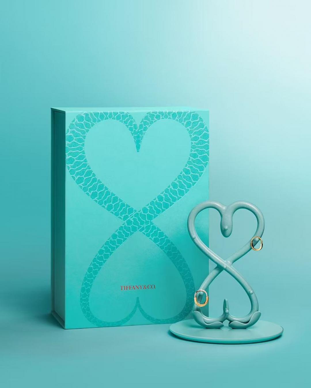 立式陶瓷支架。（Tiffany & Co.提供）