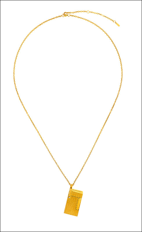 S.T.Dupont Lighter Necklace系列項鍊，14,500元。