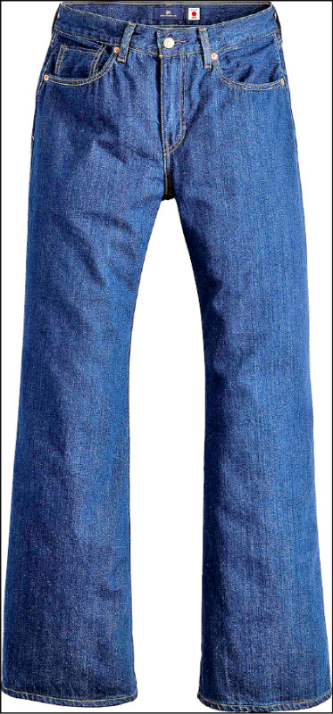 女裝Carve Fit深色丹寧褲，7,490元。