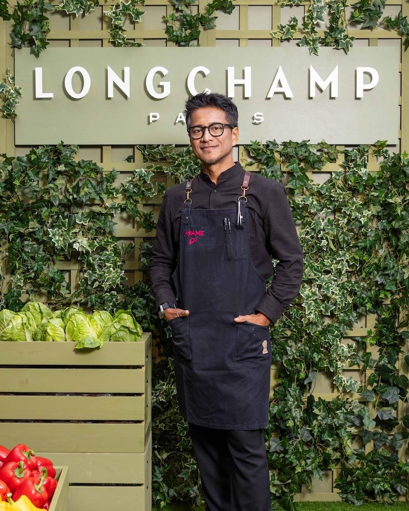 彭天恩主廚為Longchamp客製專屬食譜。