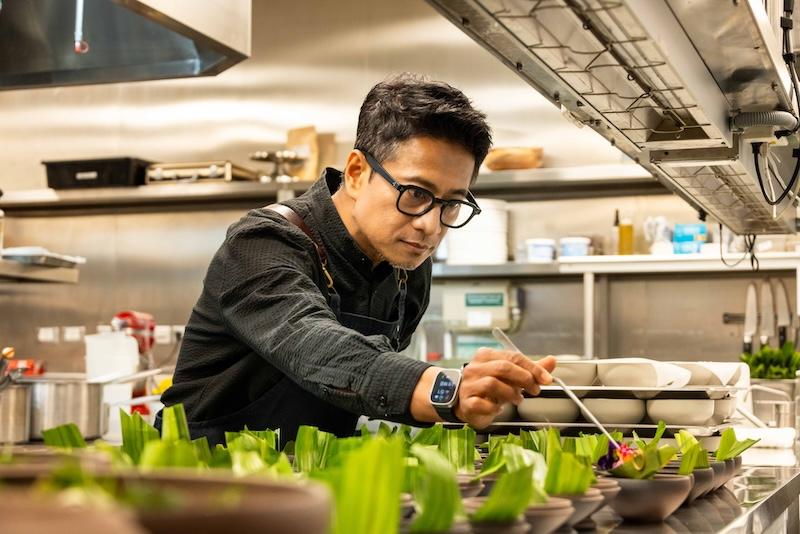彭天恩主廚為Longchamp客製專屬食譜。