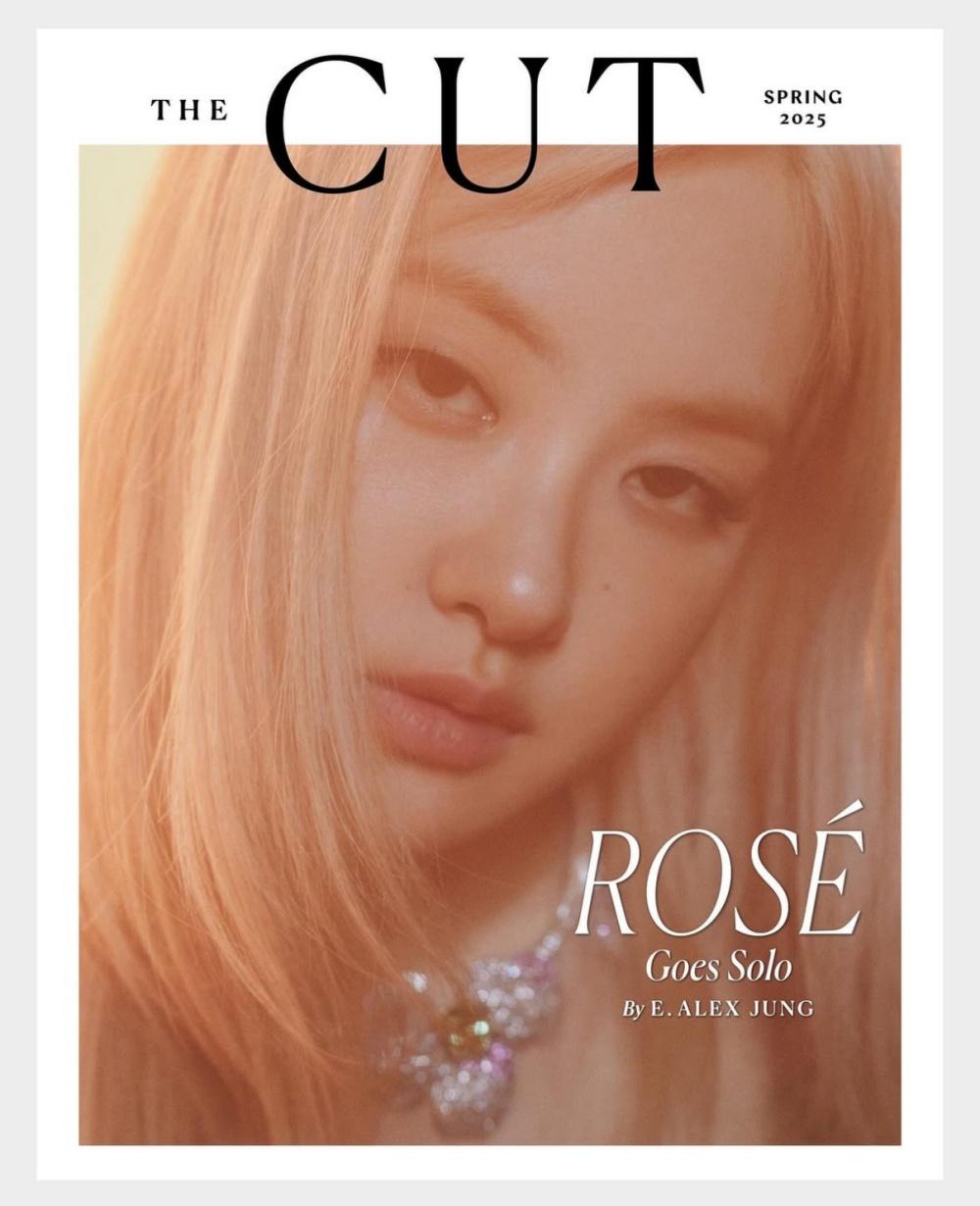 Rosé登上《The Cut》封面。（截自rosé IG）