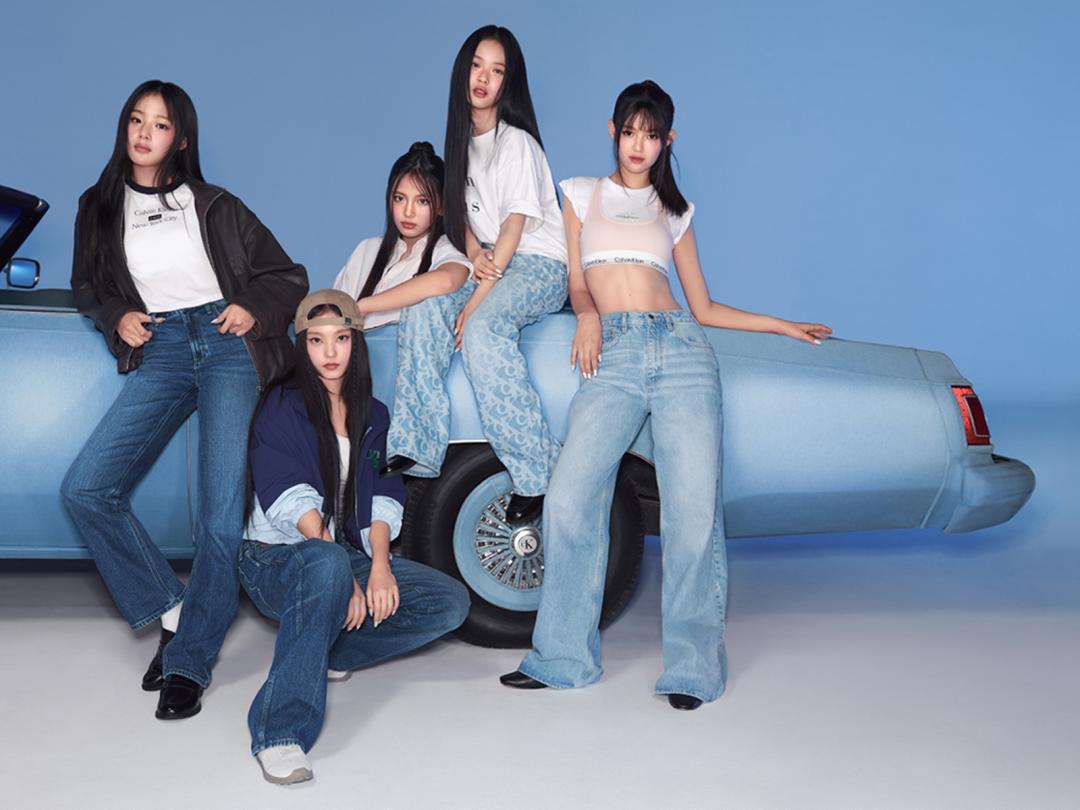 MINJI、HANNI、DANIELLE、HAERIN、HYEIN。（Calvin Klein提供）