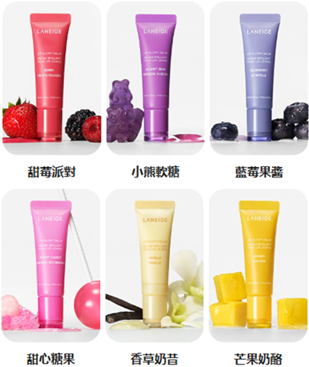 推出6種香甜口味。
