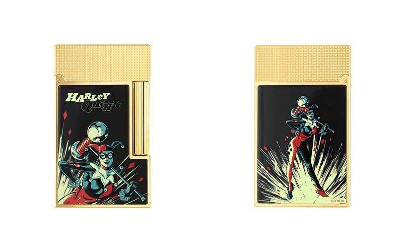 Joker小丑聯名限量系列，Ligne 2哈莉奎茵打火機，66,000元，全台限量販售。（（S.T. Dupont提供）
