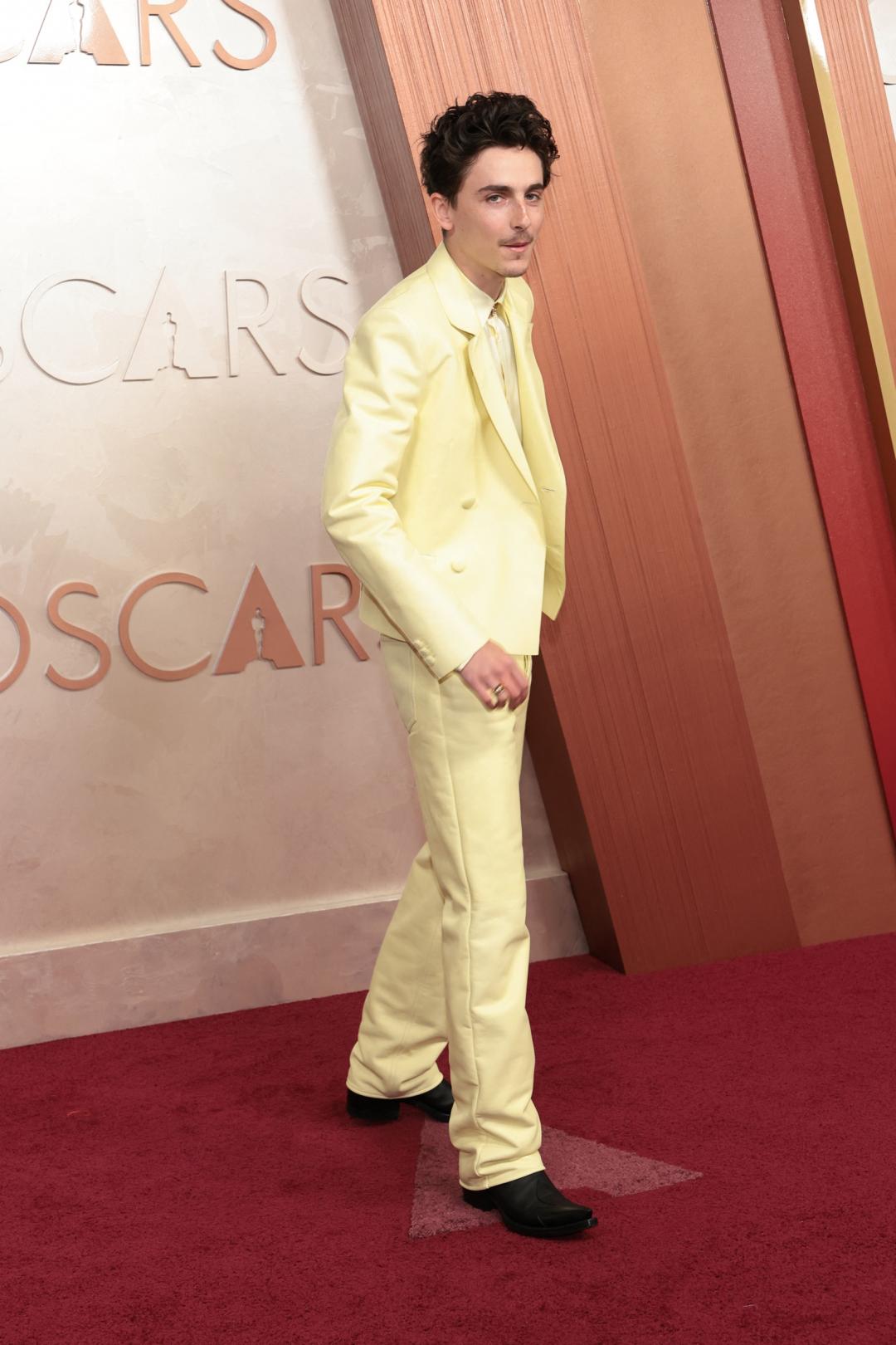 Timothée Chalamet。（美聯社）
