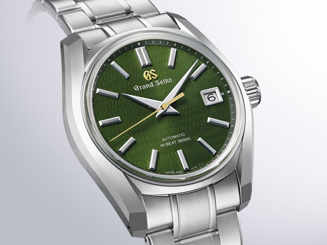 Grand Seiko「立夏」SBGH351錶款，208,000元。(Grand Seiko提供，以下同)