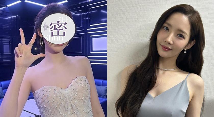 朴敏英被封為「整形範本」。(翻攝自IG，以下同)