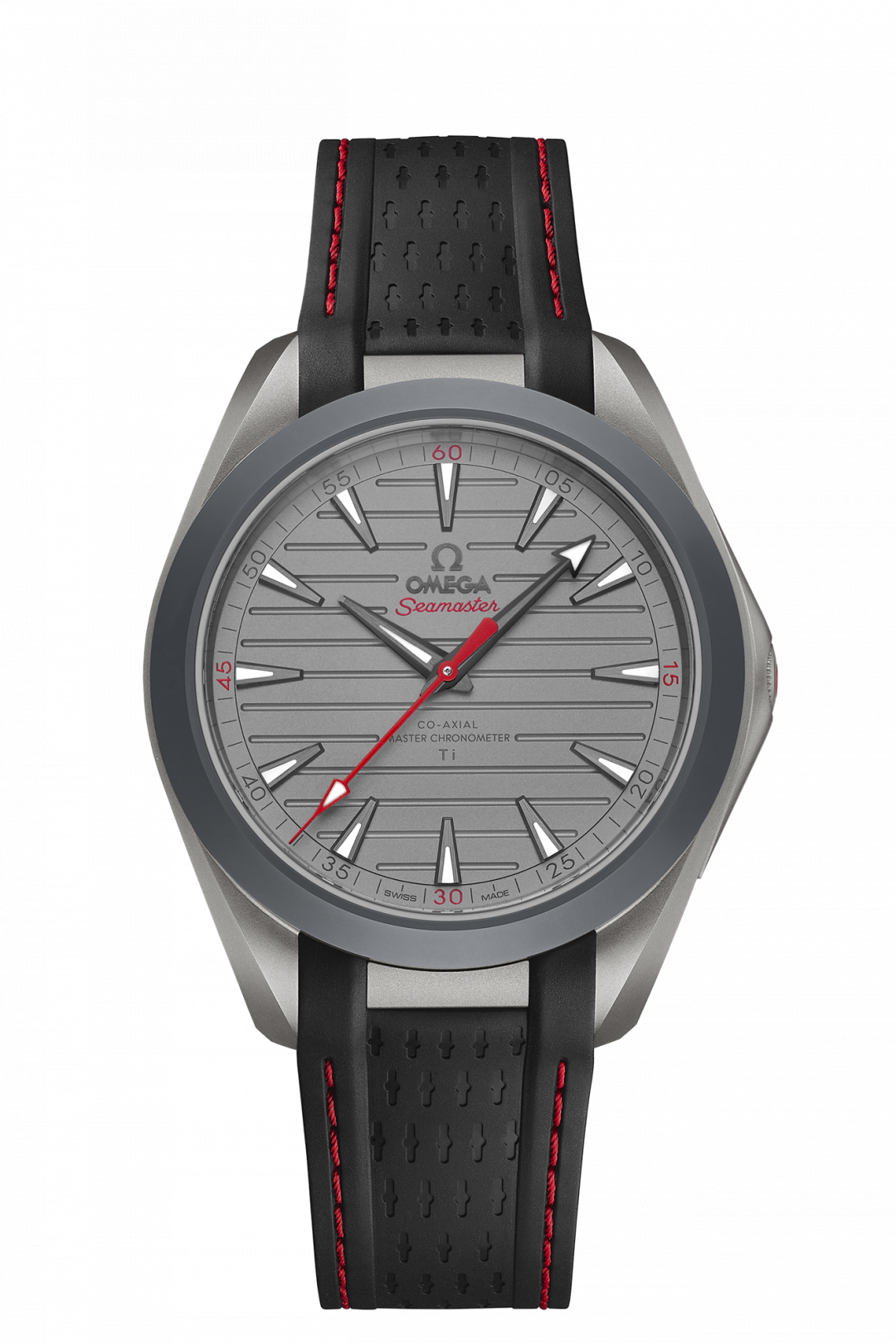 OMEGA海馬Aqua Terra 150米系列41毫米Ultra Light腕錶，1,765,000元。(OMEGA提供)