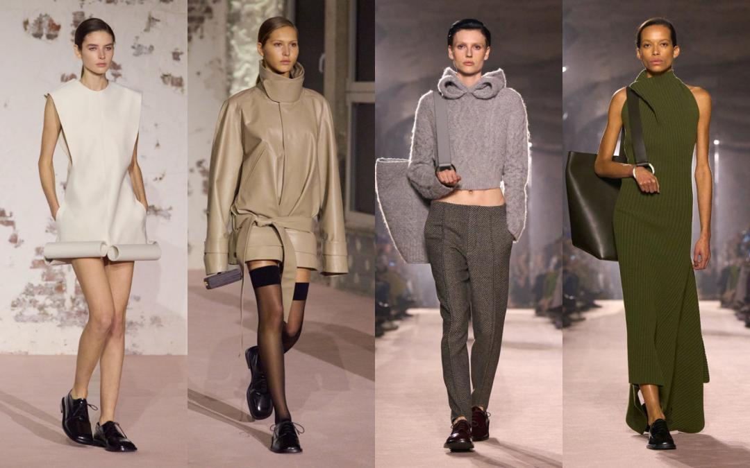 獨特滾邊處理與細節特色，讓VICTORIA BECKHAM 2025秋冬系列很有記憶點。