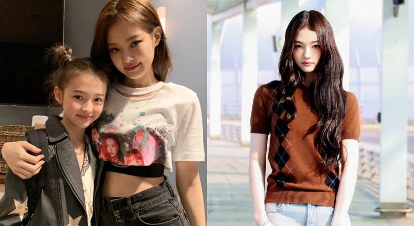 16歲的Ella Gross，有一張精緻混血臉孔，2歲就在公園被星探發掘，7歲正式成為模特兒，拍過許多知名品牌廣告，更因貓顏神似Jennie有「小Jennie」之稱，一出道就自帶話題。