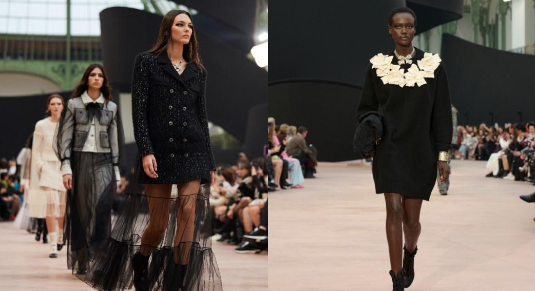 CHANEL秋冬續寫經典符碼 蝴蝶結飛舞妝點服飾 衝突對比形塑視覺張力