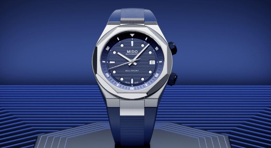 MIDO先鋒系列新作演繹幾何美學 首搭八角形錶殼 雙冠設計實用至上