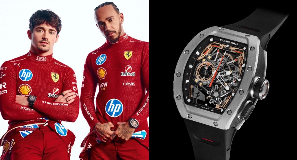 RICHARD MILLE分秒必爭 攜手法拉利再造巔峰力作 雙秒追針設計性能超前