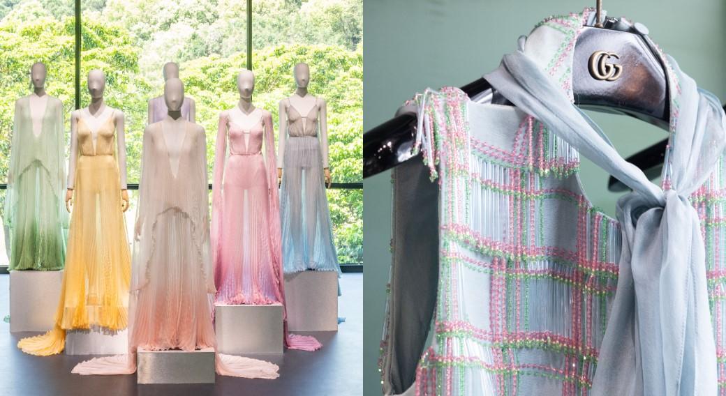 Gucci全新訂製禮服台灣首亮相 材質薄如蟬翼柔美浪漫 手工串珠流蘇搖曳生姿