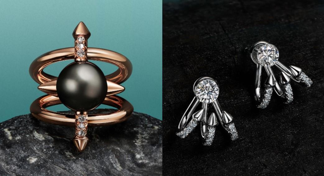Tiffany珠寶聯名菲董再出手 大溪地養殖珍珠光燦奪目 Titan Setting創新鑲嵌工藝