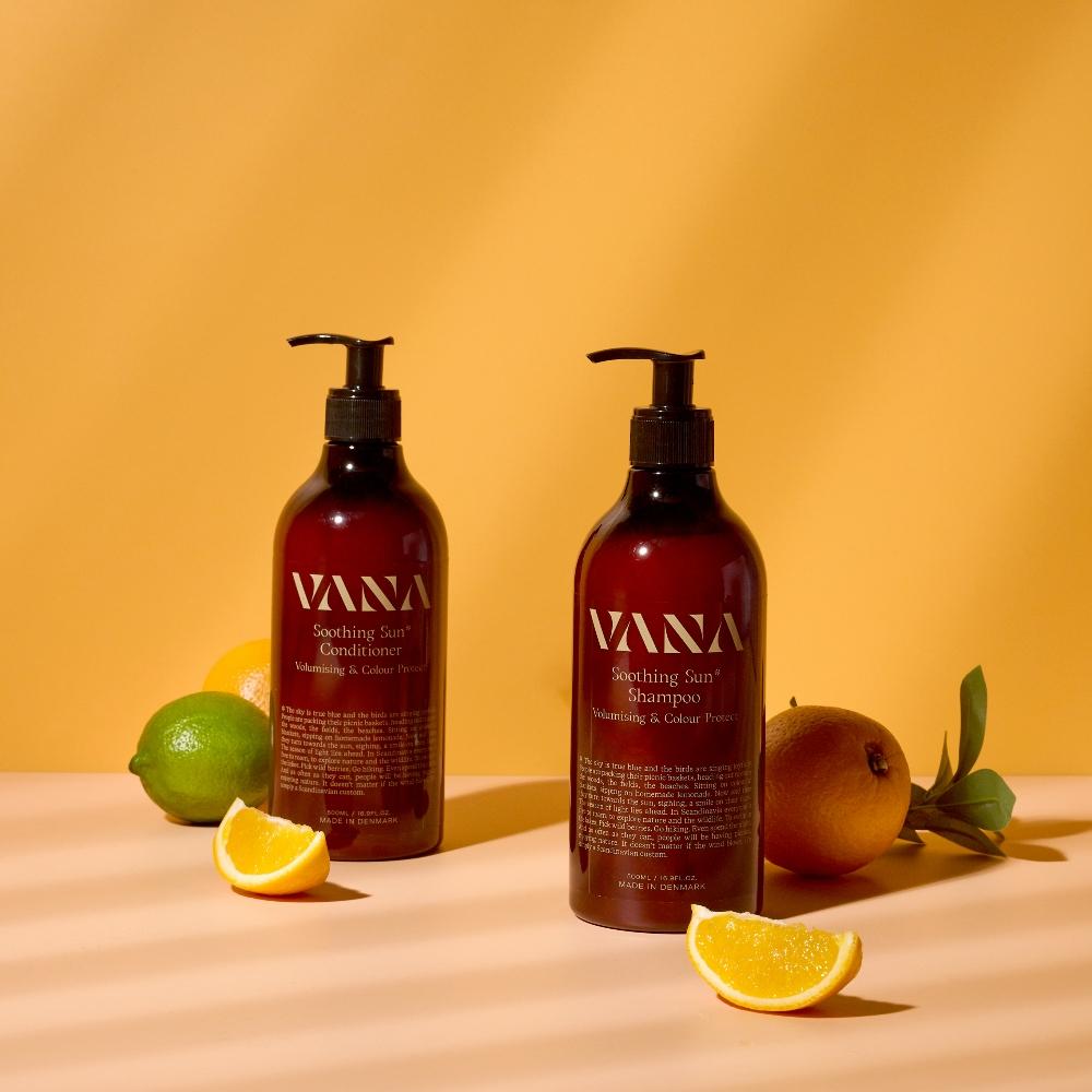 VANA Soothing Sun光之季節洗護系列-豐盈護色組，優惠價1,980元，原價2,940元。