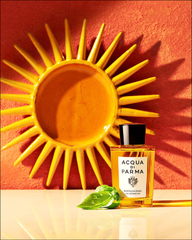 Acqua di Parma早安淡香精，50ml／6,800元、100ml／9,800元。