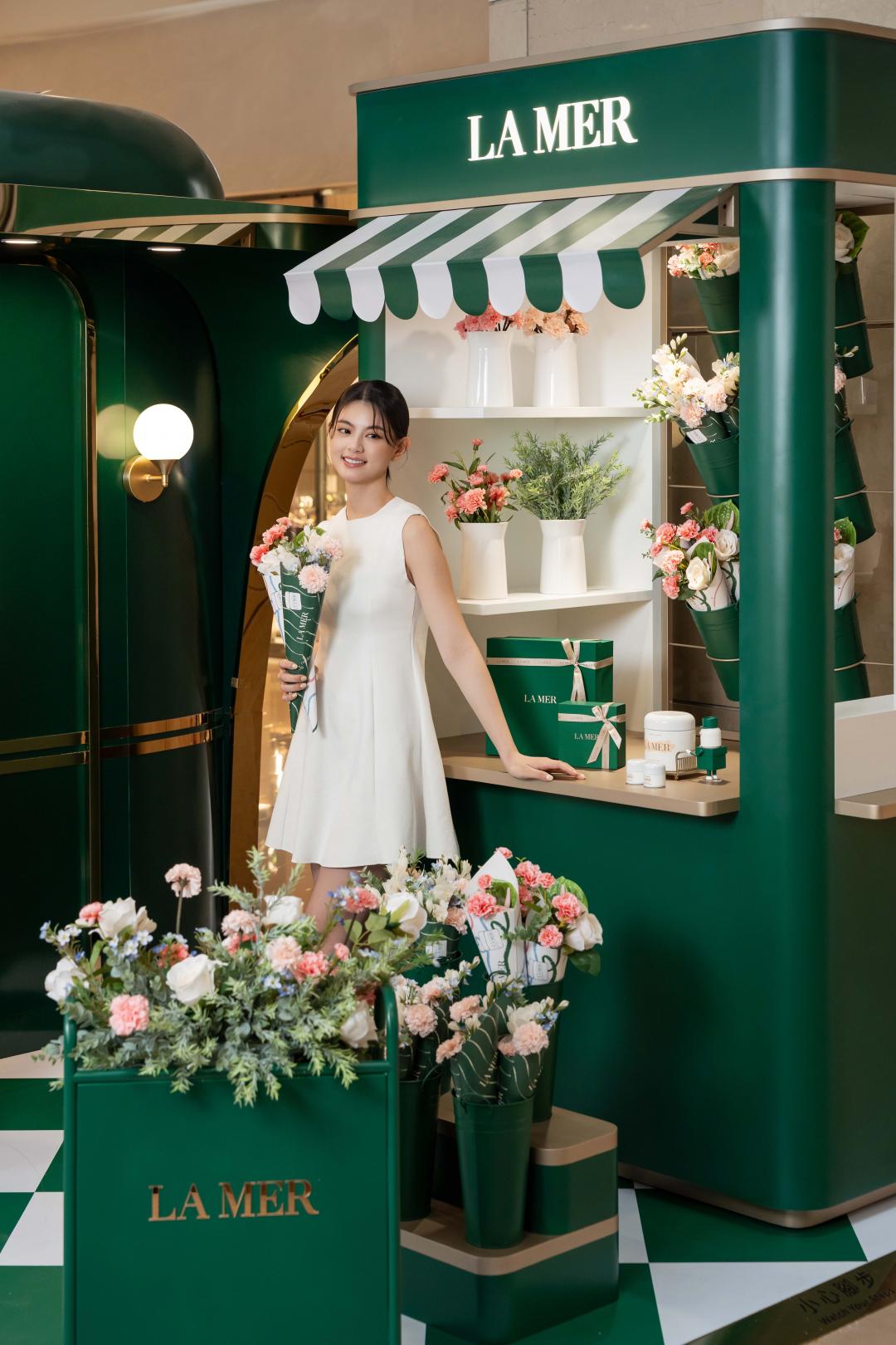 LA MER Blossom寵愛花屋活動明起巡迴全台據點。