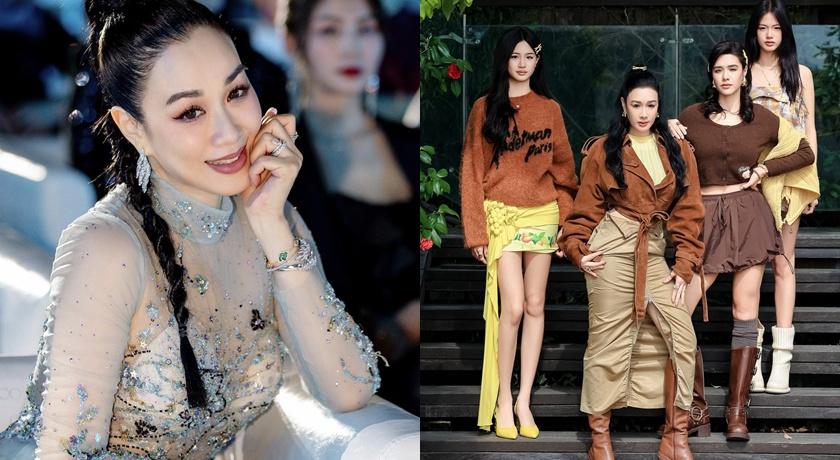 鍾麗緹三個寶貝女兒合體根本仙女下凡！身材升級竟比老媽還火辣