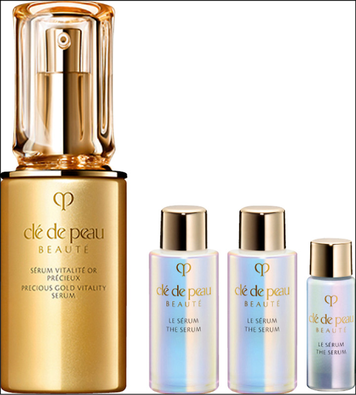 復興館：cle de peau BEAUTE肌膚之鑰24K黃金精華單品組，優惠價8,500元，加送1,000元SOGO電子商品券，限量20組。