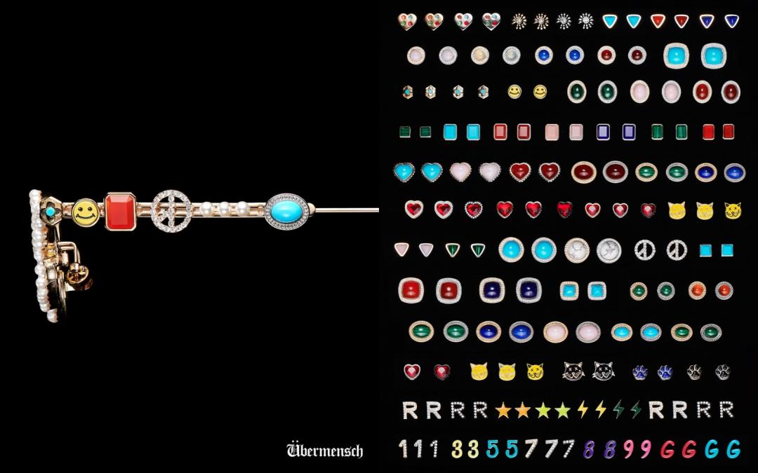 GENTLE MONSTER特別打造多達168款配飾供巨星挑選。