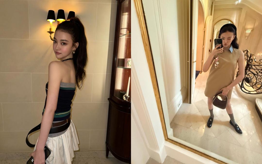 16歲的德韓混血兒Ella Gross，長相精緻，出道不到半年就被MIU MIU邀請赴時裝週看秀。