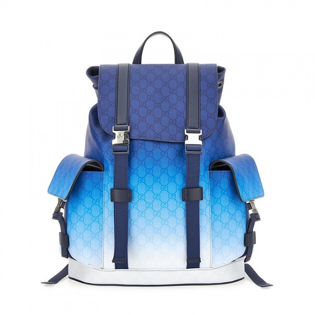 Gucci GG CHROMA後背包，99,300元。（GUCCI提供）
