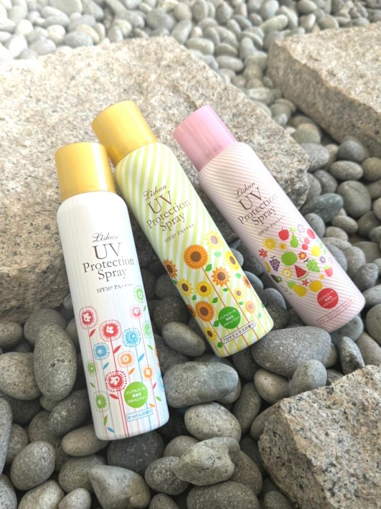 Lishan「小花防曬」，以高防曬係數加上不犯白又輕盈的特點深受日本女生喜愛。