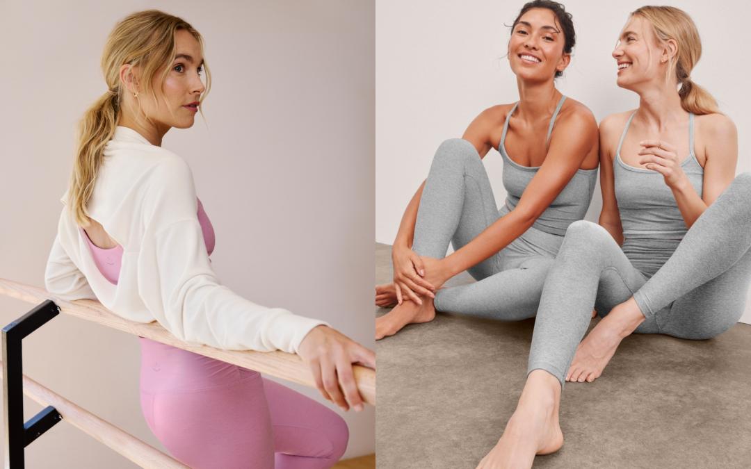 洛杉磯高端運動休閒品牌BEYOND YOGA，以蓮花為識別標誌。