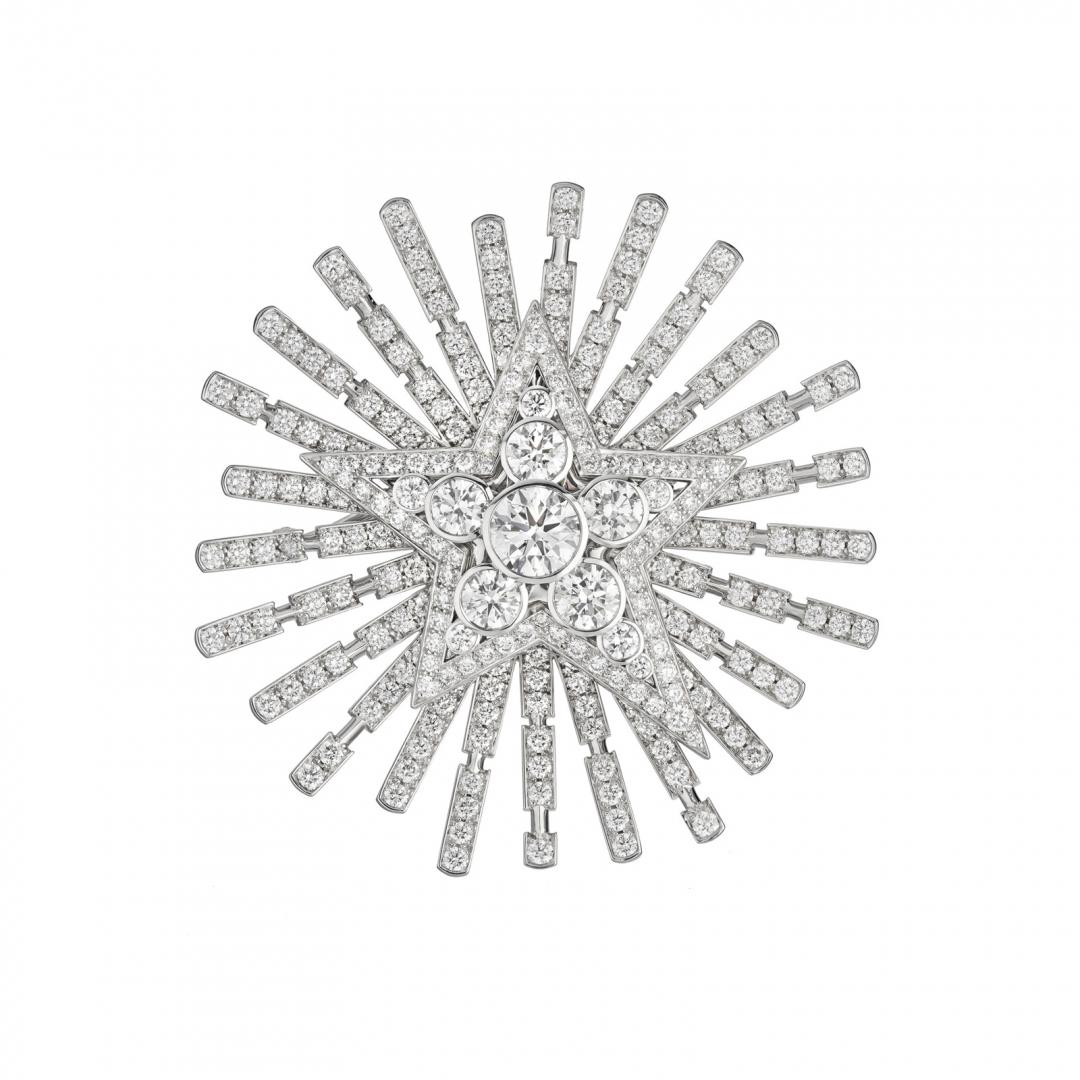 CHANEL Comète Aubazine胸針。（CHANEL提供）