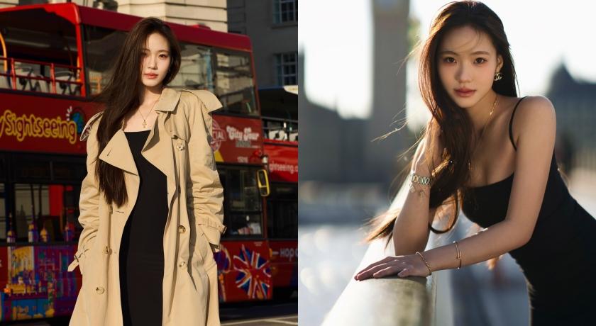Lily不久前到英國獨旅，旅途上留下許多美照，她的社群也「復更」。