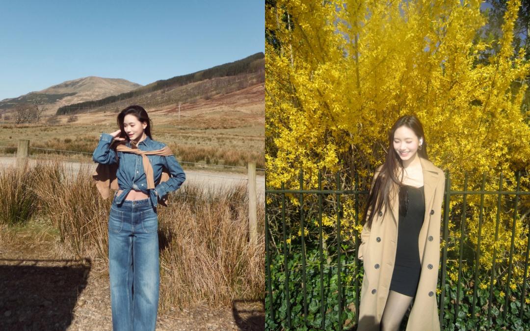 Lily的旅行戰袍每一套都很有自己的時尚想法。