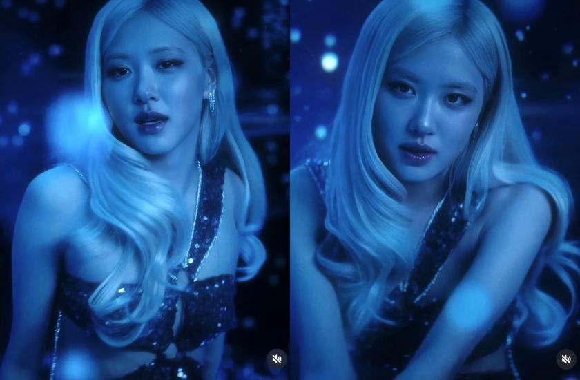Rosé在〈Messy〉MV中氛圍感拉滿。