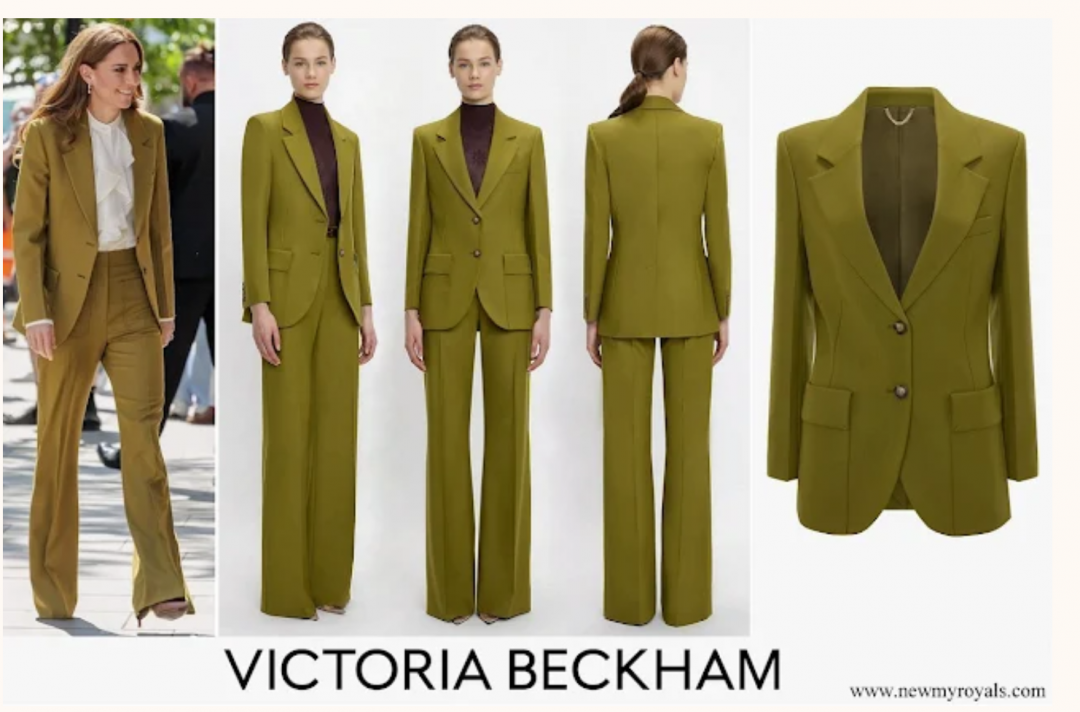 凱特王妃的新衣來自Victoria Beckham。(翻攝自IG)