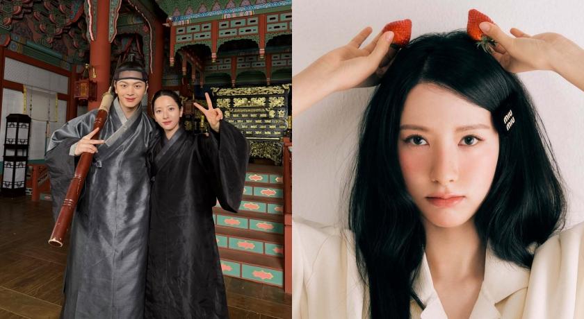 兩人在《鬼宮》共譜「人神戀」，巫女與惡神的設定，從開播至最新集數，集集都有火花。