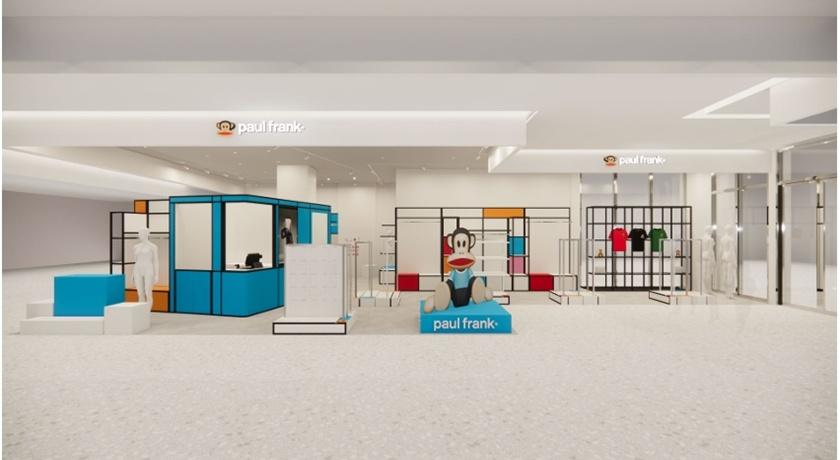 遠東Garden City影城棟1樓光之花園將於25日開幕，Paul Frank「全台首店」將進駐。