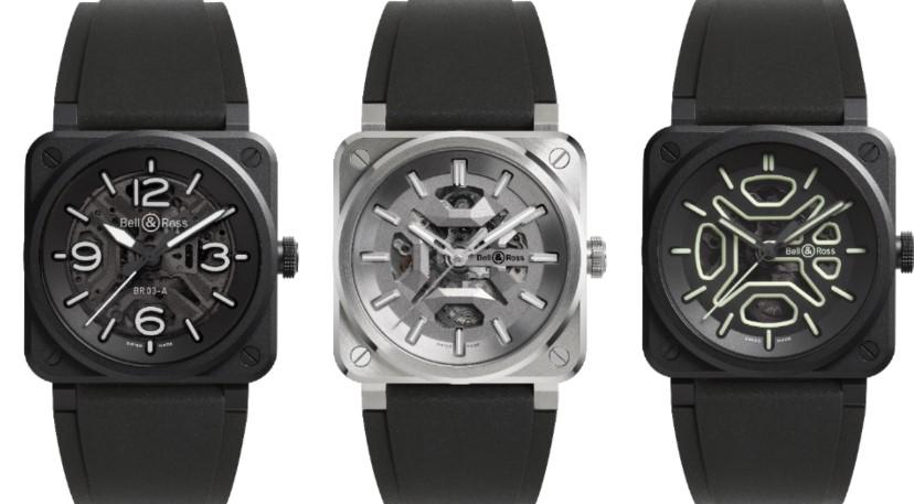 Bell & Ross BR-03開啟鏤空新境界 全新研發機芯獨特X形結構 三款前衛腕錶各領風騷