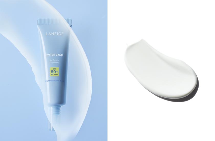 LANEIGE水酷修護保濕輕感防曬露，SPF50+/PA++++，50ml/850元。