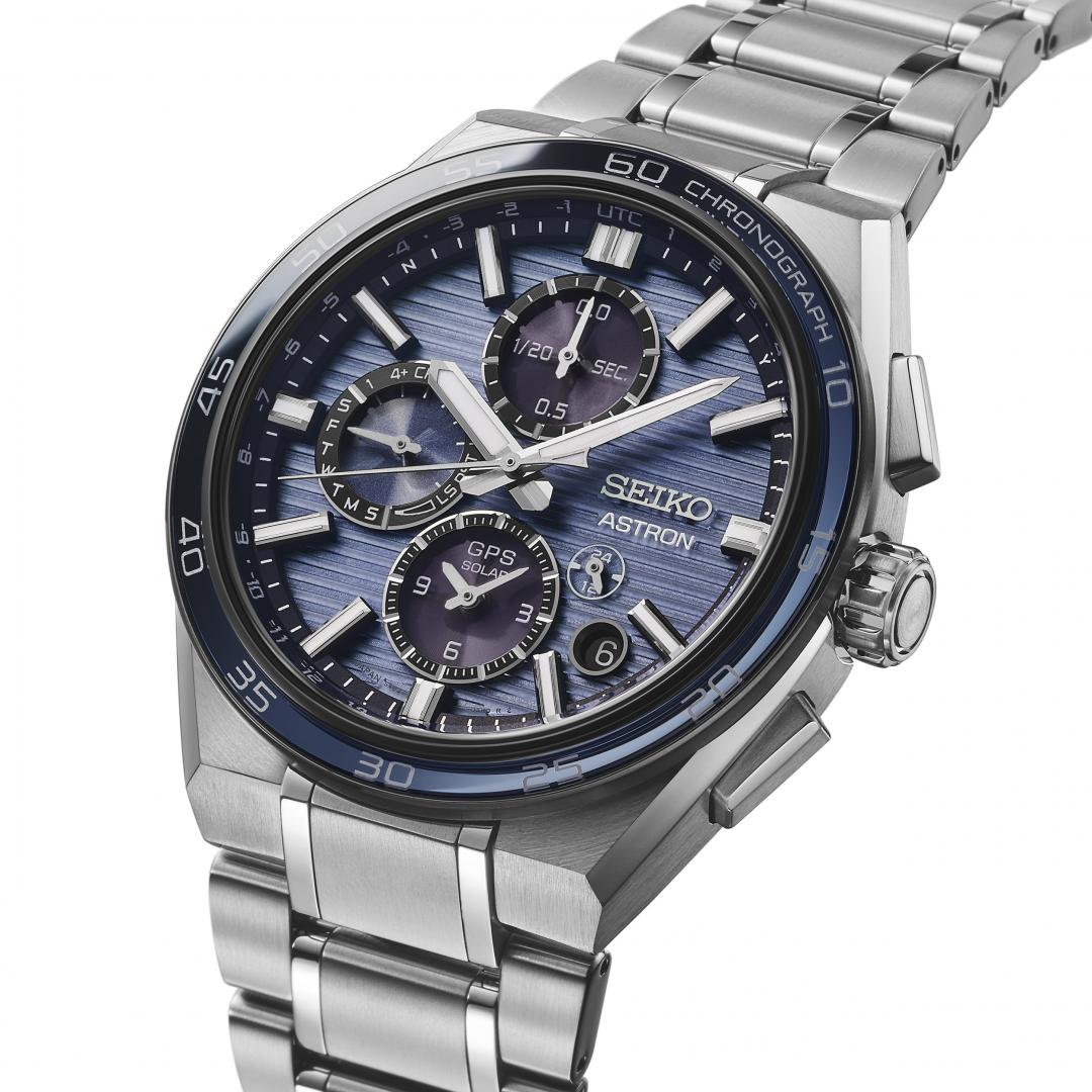 SEIKO Astron 5X83 GPS 太陽能腕錶SSH175J1，98,000元。(SEIKO提供，以下同)