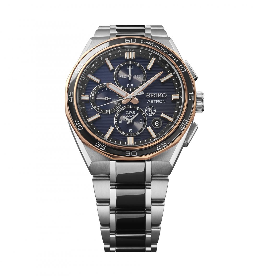 SEIKO Astron 5X83 GPS 太陽能腕錶SSH180J1，110,000元。
