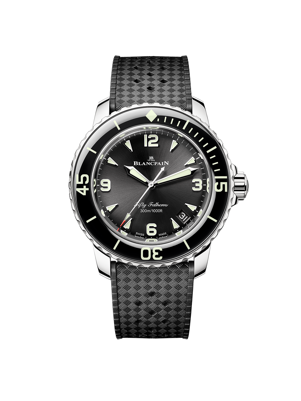 寶珀Blancpain人氣潛水錶五十噚首推42毫米精鋼款!長效5日鍊 防水300米