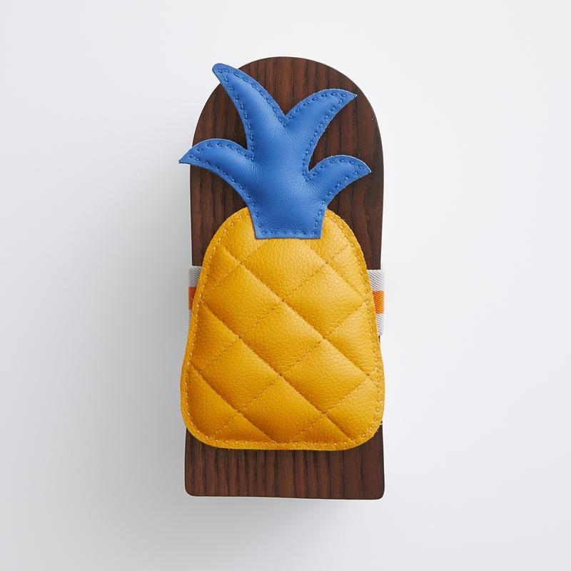 Pineapple boxes petit h（鳳梨置物盒），196,400元。（Hermès提供）