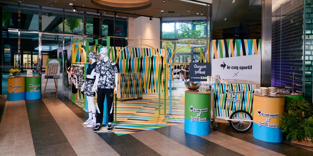 快閃店延續「自由緯度Free Your Style」主題，即日起從台北信義區起始，陸續將在全台各地百貨巡迴。