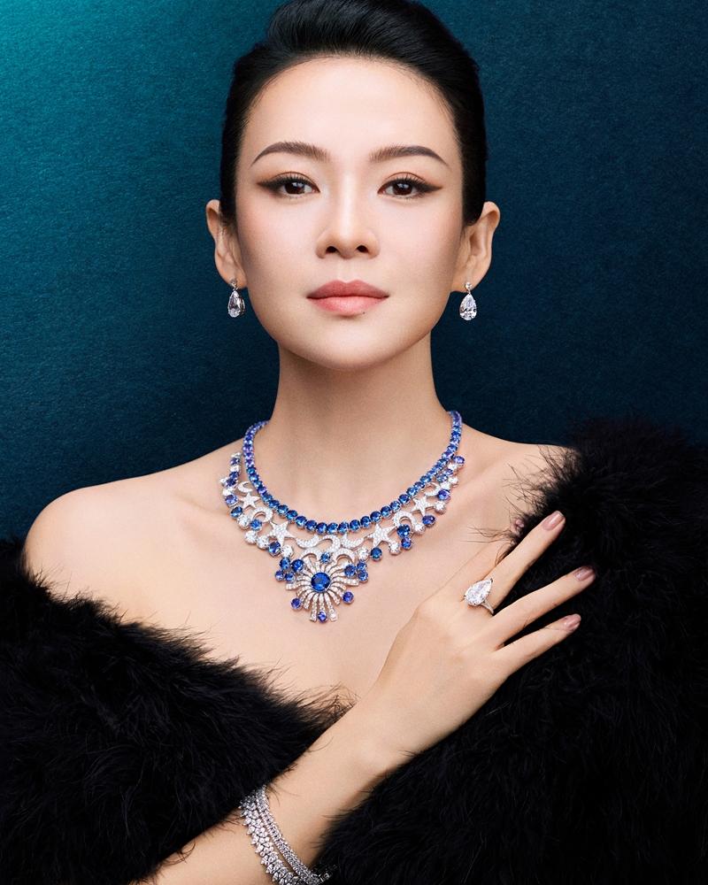 章子怡成為Tiffany全球品牌代言人。（Tiffany & Co.提供）