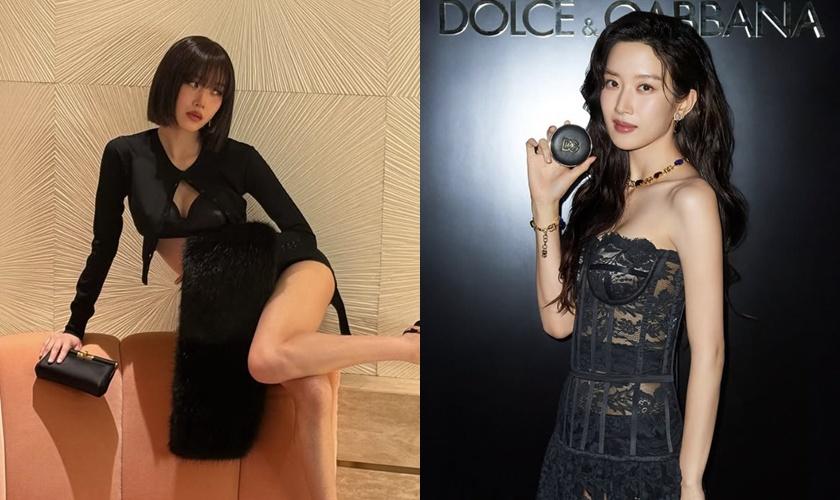 文佳煐代言Dolce & Gabbana，成為性感女神。