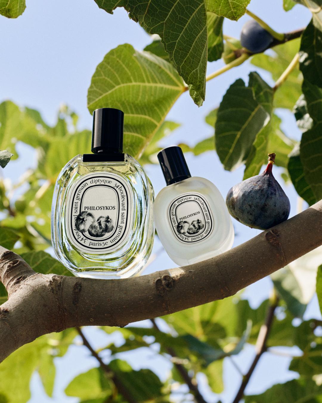Diptyque希臘無花果淡香水&髮香噴霧。